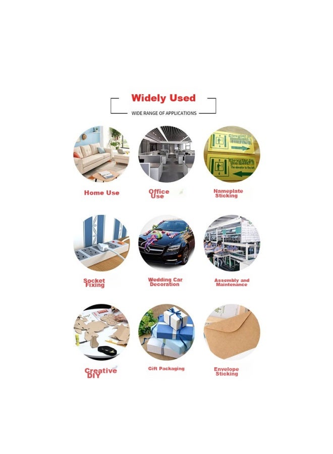 3M 3M Double-Sided Tape, Thin And Strong, Removable, No Residue, For Spring Festival Couplets, 20Mm Wide, 50M Long, 0.15Mm Thick, 9080A - Image 3