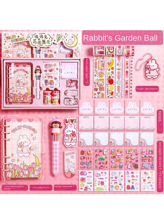 Bluejw Net Red Hand Ledger Box Cartoon Hand Ledger Complete Set Of Hand Ledger Children Primary School Birthday Suit - Image 1