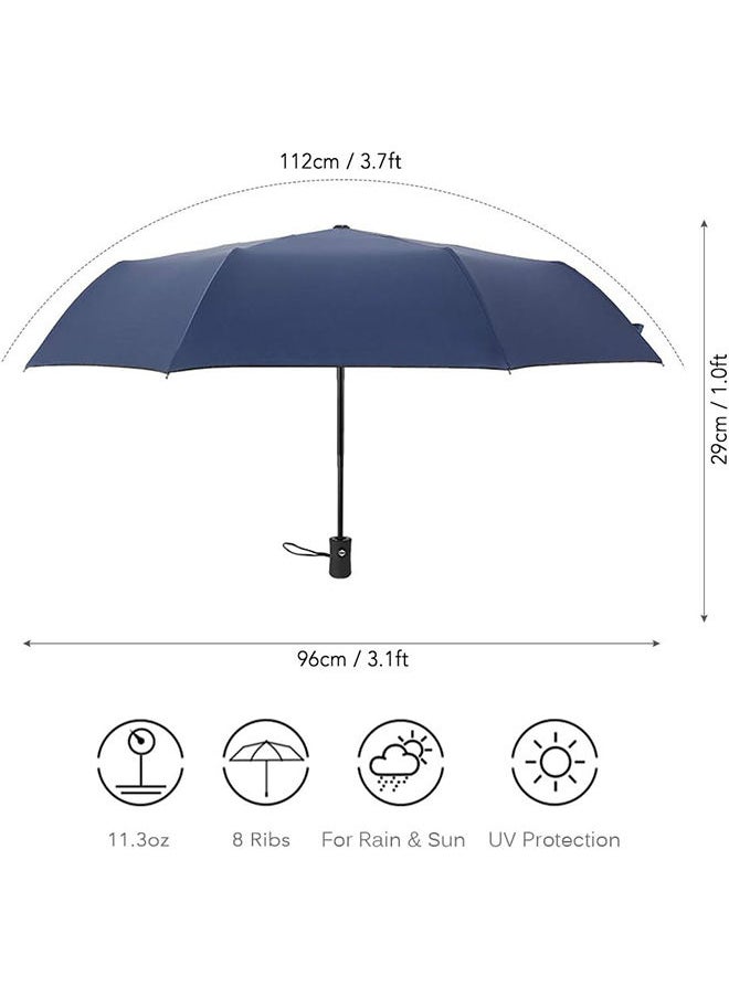 Arabest - Portable Auto Open-Close Umbrella Compact Sun Rain Sun-proof Wind-proof Umbrella For Travel Outdoor - Image 1