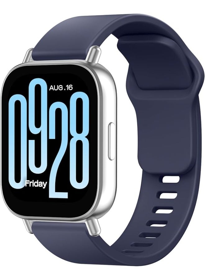 Strap For Xiaomi Redmi Watch 5 Active/Redmi Watch 5 Lite Bands for Women Men, 22mm Adjustable Quick Release Silicone Replacement Watch Band Straps Wristbands Bracelet - Image 1