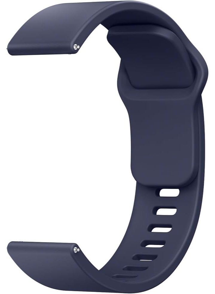 Strap For Xiaomi Redmi Watch 5 Active/Redmi Watch 5 Lite Bands for Women Men, 22mm Adjustable Quick Release Silicone Replacement Watch Band Straps Wristbands Bracelet - Image 2