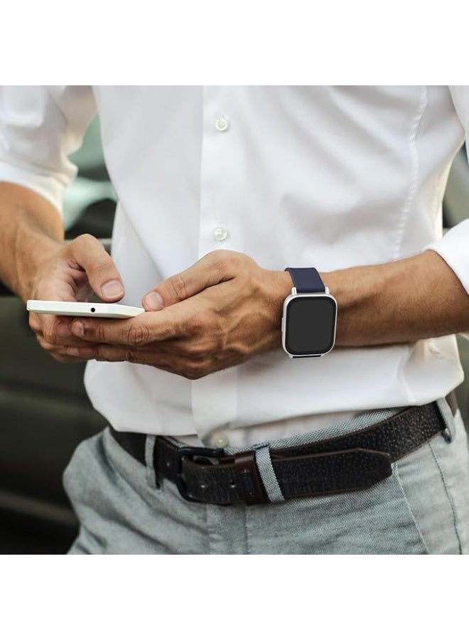 Strap For Xiaomi Redmi Watch 5 Active/Redmi Watch 5 Lite Bands for Women Men, 22mm Adjustable Quick Release Silicone Replacement Watch Band Straps Wristbands Bracelet - Image 4