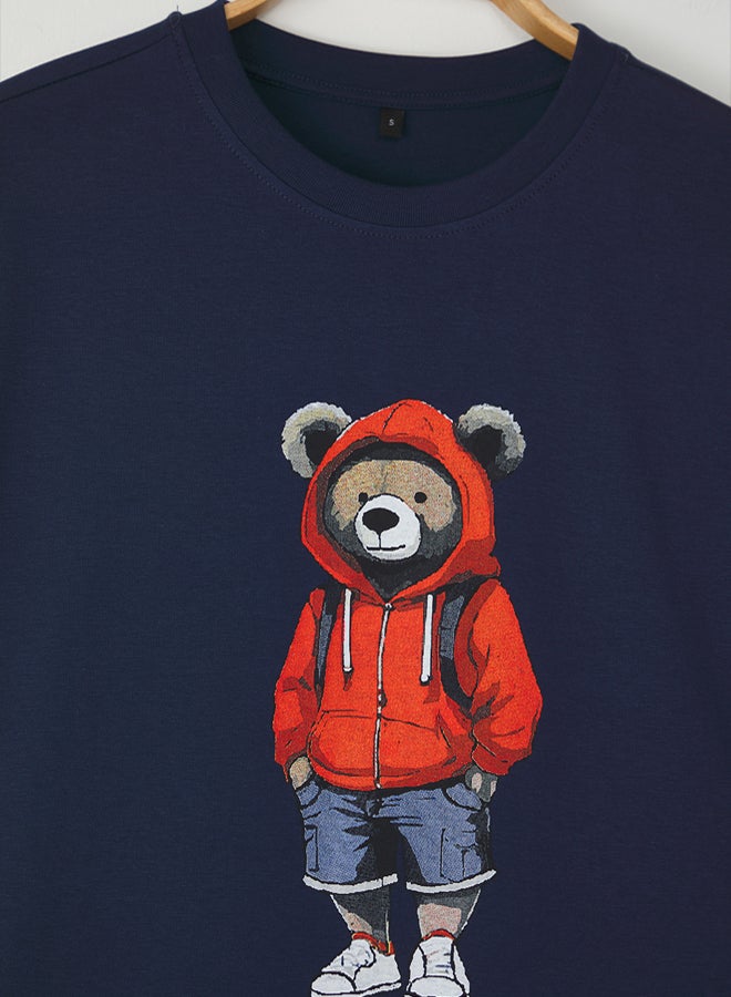 trendyol Men's Printed T-shirt - Image 4