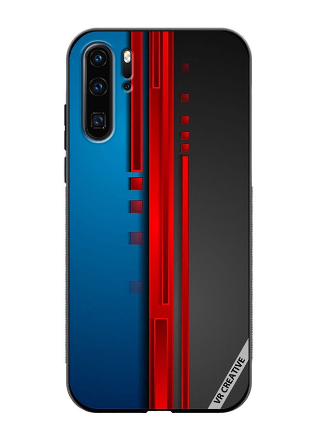 VR CREATIVE Protective Case Cover For Huawei P30 Pro Abstract Design Multicolour - Image 1