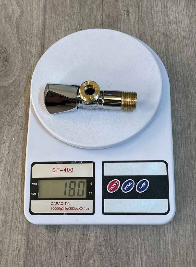 صمام زاوية فضي - Image 4