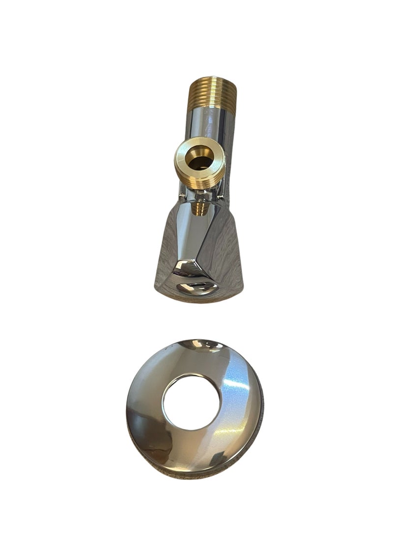 صمام زاوية فضي - Image 3