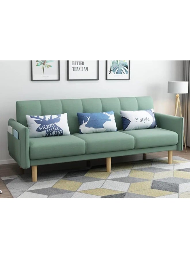 Modern 3-Seater Convertible Sofa Bed - Image 1