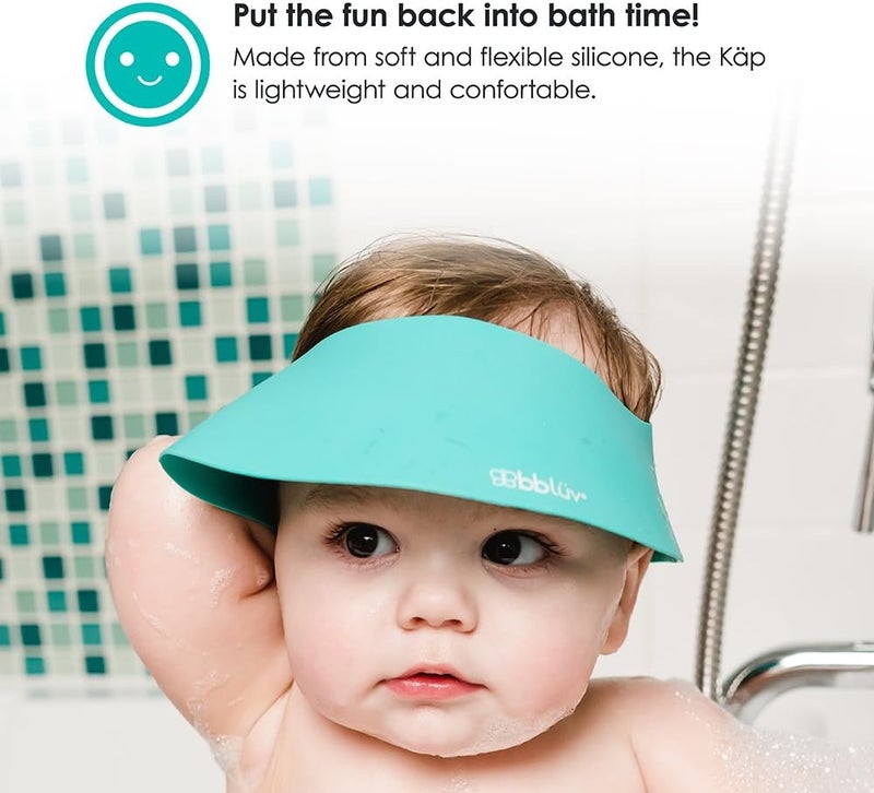 bbluv bblüv Käp Silicone Shampoo Repellent Cap for Babies - Pink - Image 4