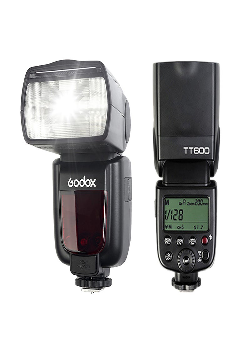 Godox Thinklite TT600 Camera Flash Speedlite Master/Slave Flash with Built-in 2.4G Wireless Trigger System GN60 for Canon Nikon Pentax Olympus Fujifilm Compatible with AD360II-C AD360II-N TT685C TT685N Flash X1T-C/N Trigger - Image 2