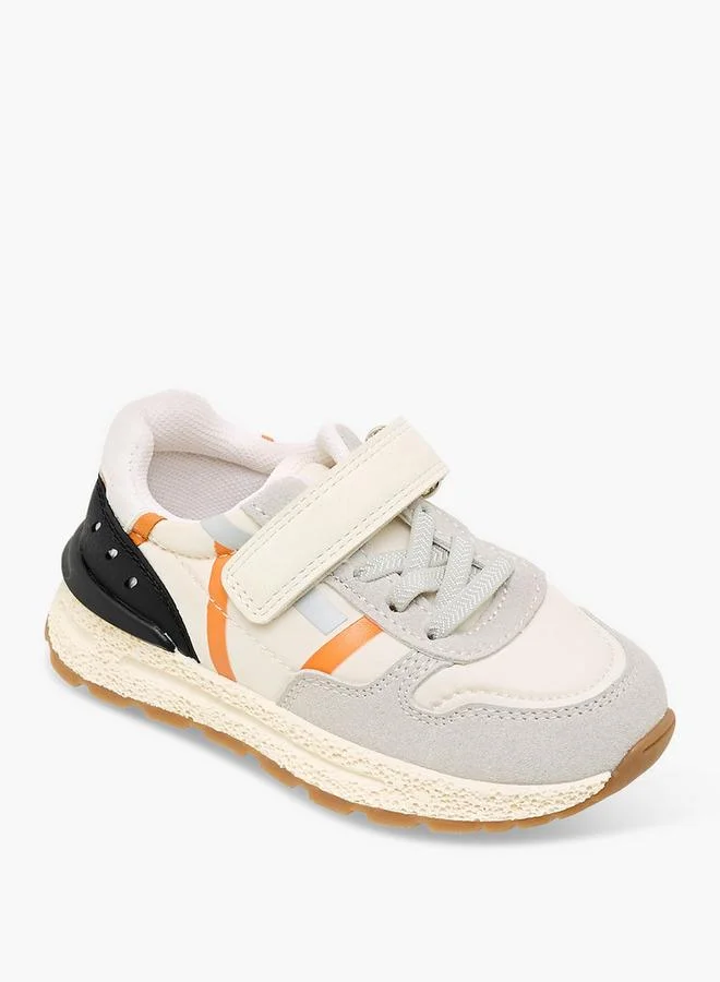جونيورز Boys Hook & Loop Ankle Sneakers