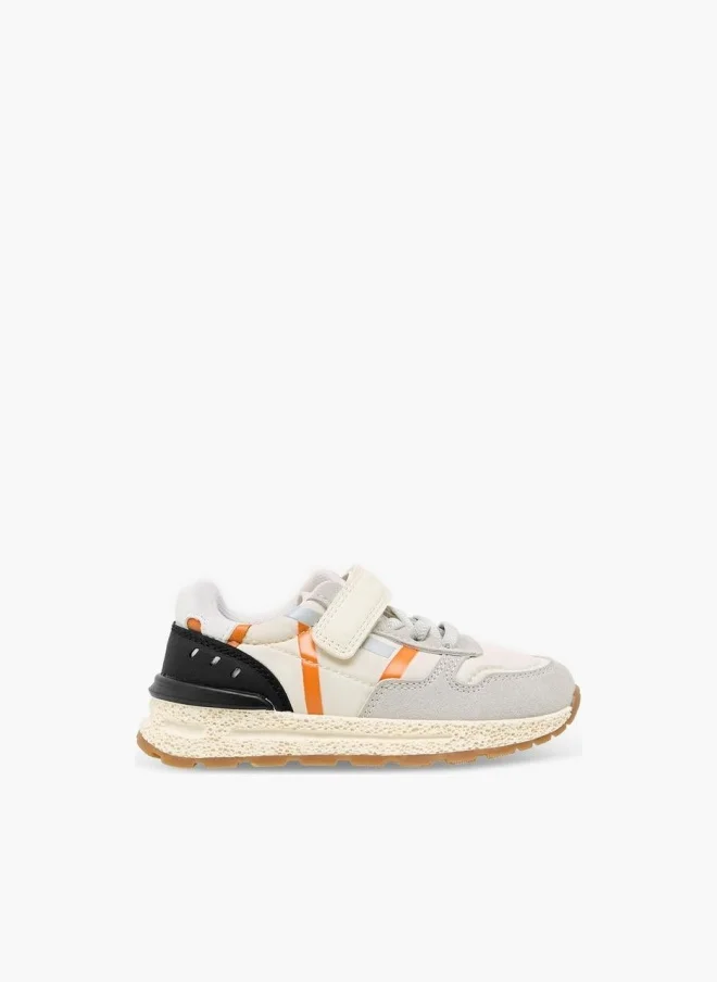 جونيورز Boys Hook & Loop Ankle Sneakers