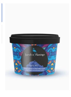 Jardin Flamingo Face Body Scrub Neela Blue 400gm  - Image 1