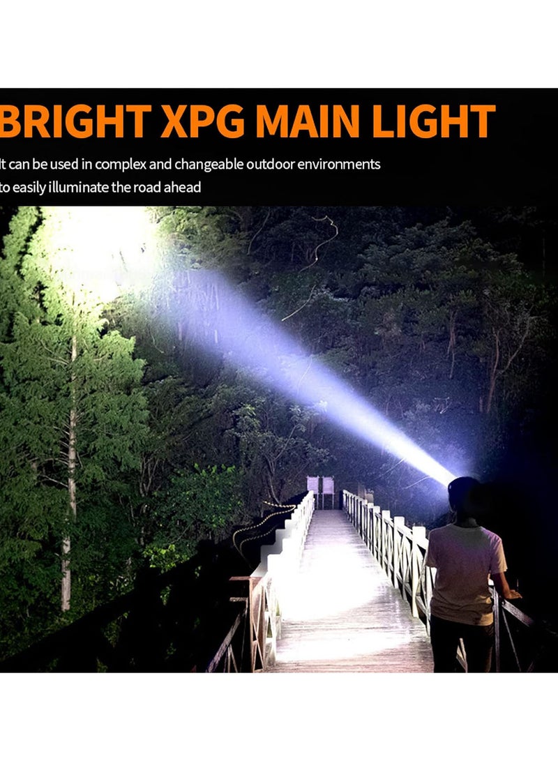 GGOOT Headband Light, 500lm 5W Smart Battery Indicator Soft Bright Light Sensor Headlamp Infrared Sensing System for Fishing - Image 5