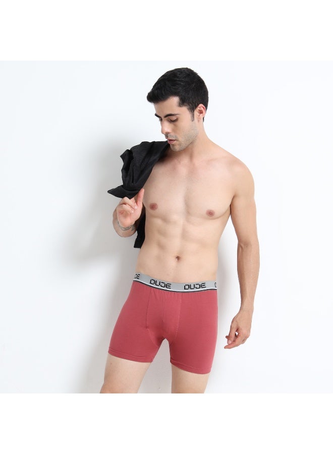 Men’s Classic Trunk Lycra (1-Piece – Nude Pink) | 95% Cotton 5% Spandex | Stretchable, Breathable, Sweat-Absorbing, Anti-Bacterial & Odour-Free Premium Innerwear - Image 4