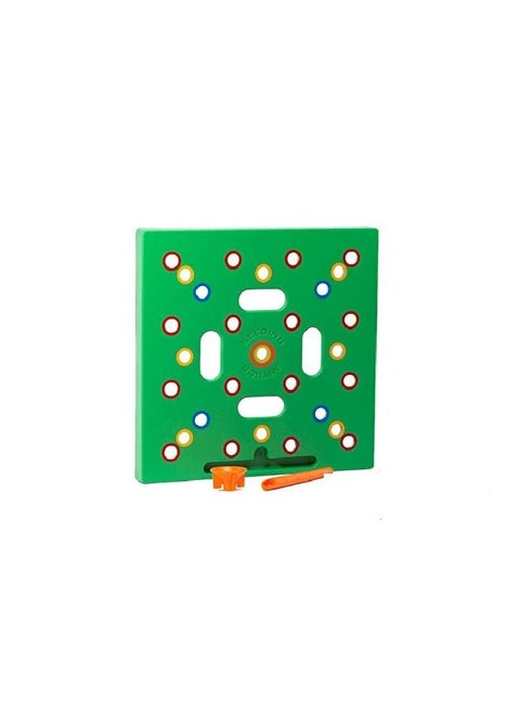 Circular tray square foot seeding template garden planting tool Easy to use seed spacing seeding template tool