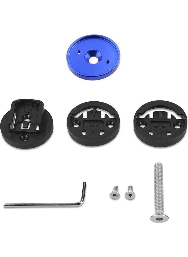 NIBEMINENT Bicycle Stem Top Cap Mount Adapter Replacement For Bryton, Garmin, CatEye Bike Computers  - Image 2