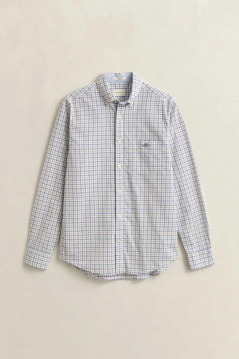 Gant  Regular Classic Poplin Check for Men | Best Price UAE