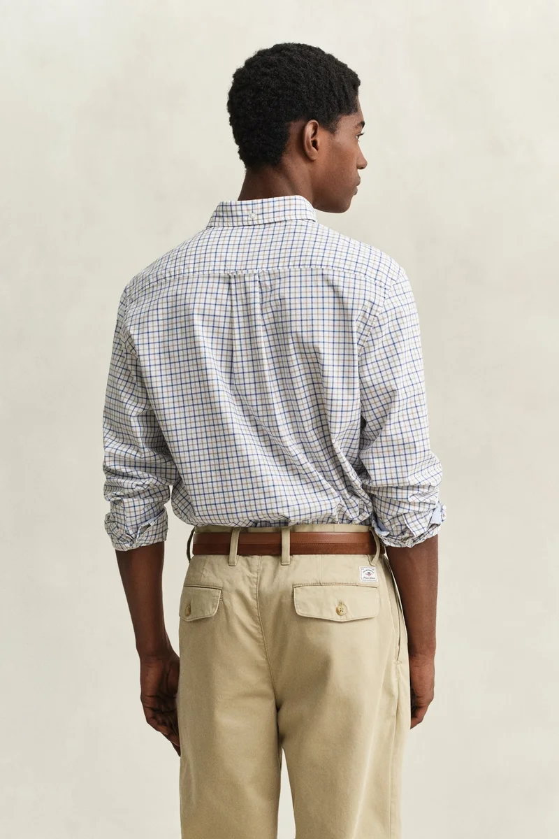Gant  Regular Classic Poplin Check for Men | Best Price UAE