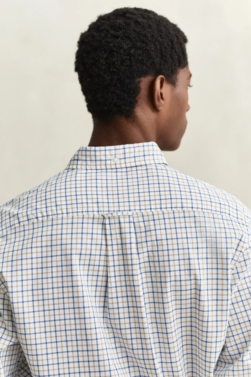 Gant  Regular Classic Poplin Check for Men | Best Price UAE
