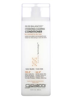 Giovanni 2 Chic 50:50 Balanced Hydrating Calming Conditioner For Normal to Dry Hair 8.5 fl oz 250 ml 