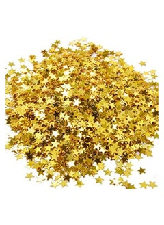 eBoot eBoot Star Confetti Star Table Confetti Metallic Foil Stars Sequin for Party Wedding Decorations, 30 Grams/ 1 Ounce (Gold)  - Image 1