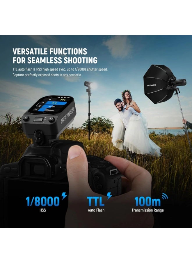Neewer NEEWER QZ TTL Wireless Flash Trigger Transmitter for Sony| Pre-order - Image 5