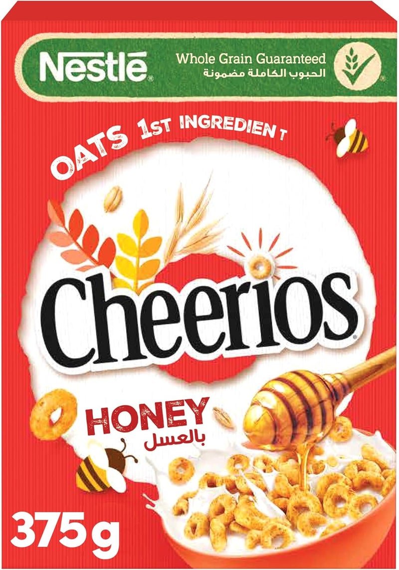 Nestlé حبوب الإفطار من نستله بالعسل، 375 جرام - Image 1