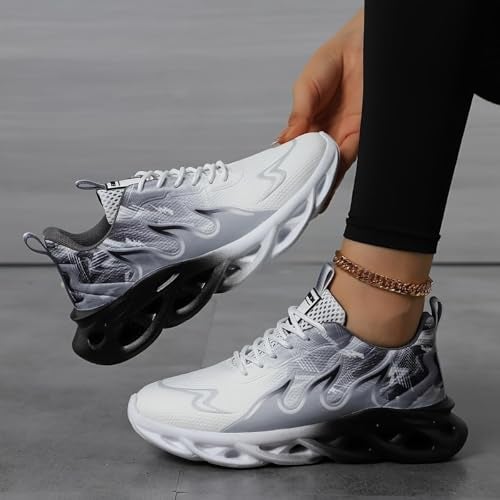 Cruiser Women’s Sneakers | Soft & Flexible Everyday Shoes | Trendy Gen Z Style Casual Sneakers | Lightweight Comfortable Gym & Walking Shoes | Sporty Fashion Footwear (2652) - Image 3