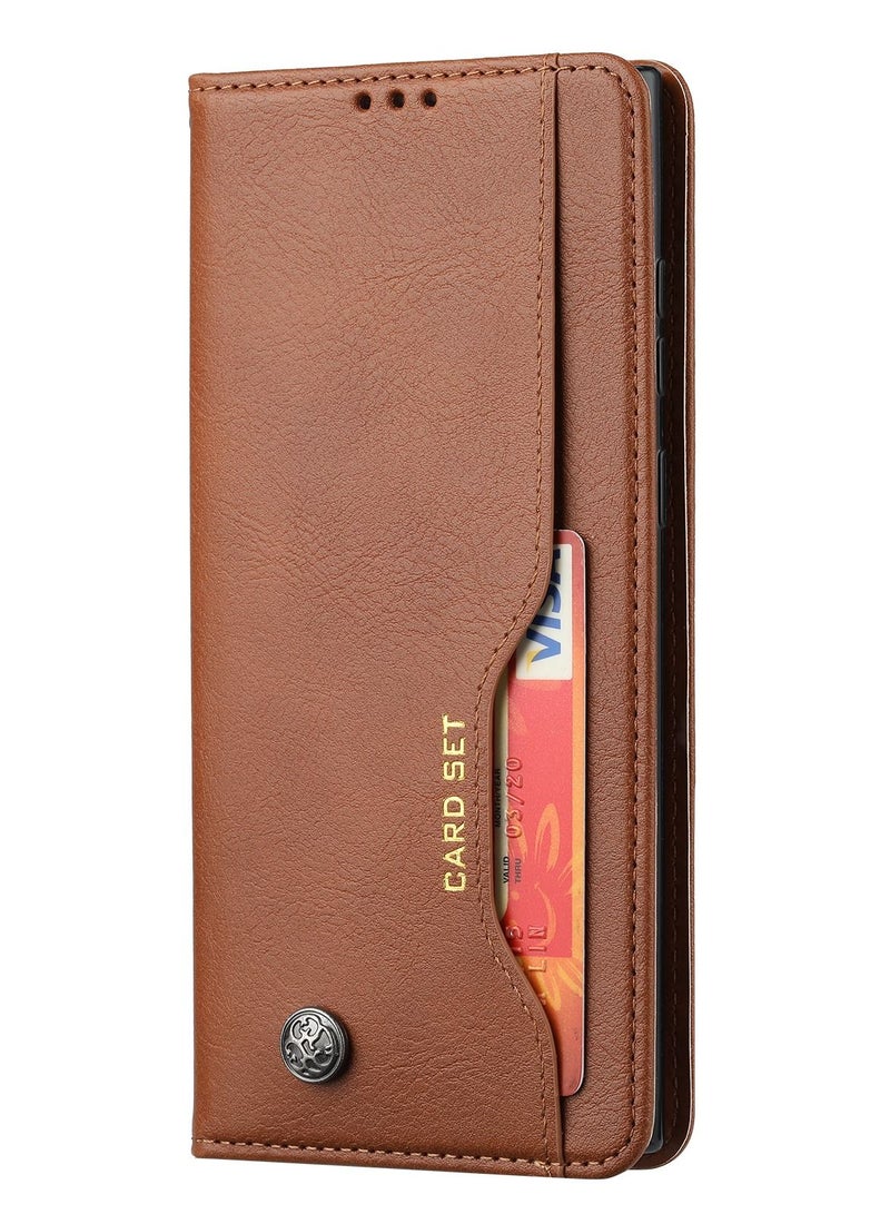 Suteni Flip Cover Leather Protective Case for Samsung Mobile Phone - Image 1
