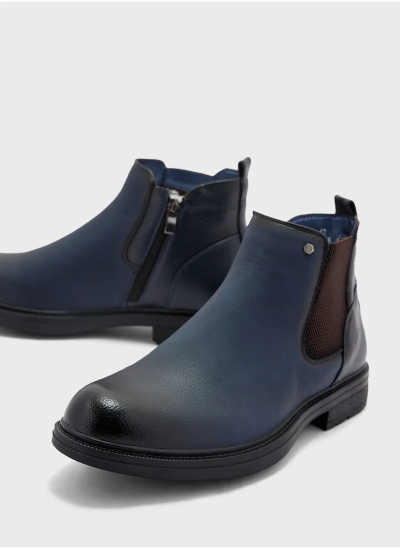 روبرت وود Classic Formal Chelsea Boots