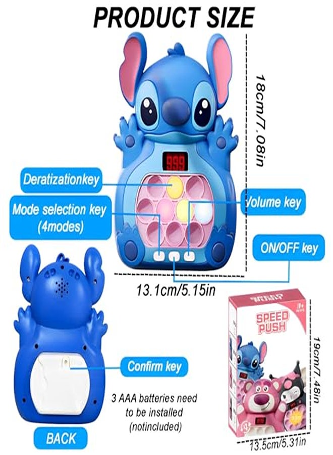 لعبة بوب إت الإلكترونية، لعبة كويك بوش بوب إت، لعبة بوب إت برو المضيئة، لعبة بوب إت فيدجيت، وحدة تحكم لعبة بوش بوب، لغز الفقاعات، لعبة تطوير مبكرة للأطفال البالغين - Image 1