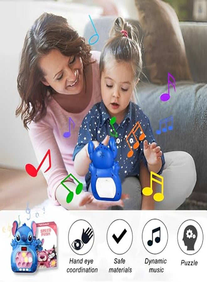 لعبة بوب إت الإلكترونية، لعبة كويك بوش بوب إت، لعبة بوب إت برو المضيئة، لعبة بوب إت فيدجيت، وحدة تحكم لعبة بوش بوب، لغز الفقاعات، لعبة تطوير مبكرة للأطفال البالغين - Image 2