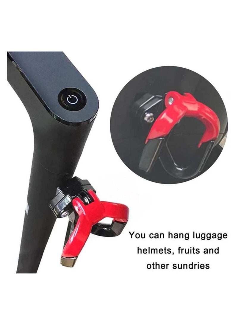 Generic Double Hook For Xiaomi M365 Pro Pro 2 1S Ninebot ES2 ES4 G30 Max Electric Scooter Hang Bag Claw Hanger Metal Hook Accessories  - Image 4