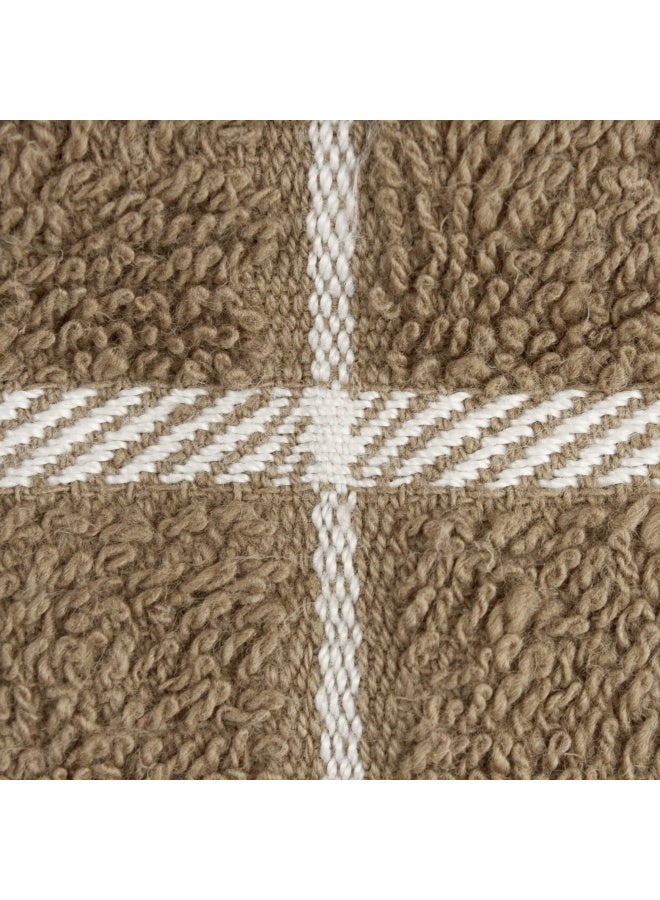 Ritz Terry Check Dish Cloth Set Highly Absorbent  Super Soft  100 Cotton Durable Kitchen Cleaning Cloths for Wiping Tables and Counters 6Pack Mocha - Image 3