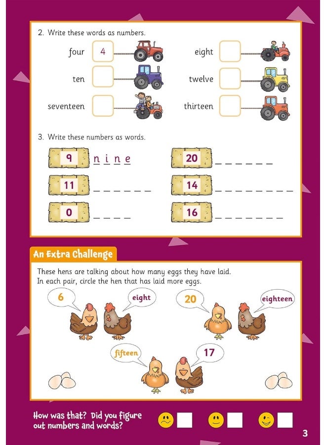 كتاب نشاط الرياضيات للأعمار من 5-6 سنوات (السنة 1): مثالي للتعلم في المنزل - Image 5