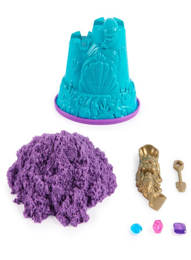 SPIN MASTER رمل كينيتك ميني حورية البحر، 170 جرام، رمل سحري، رمل بنفسجي، 1 قاطع، 2 ملحقات و 3 جواهر، لعبة للأطفال والفتيات 3 سنوات - Image 2