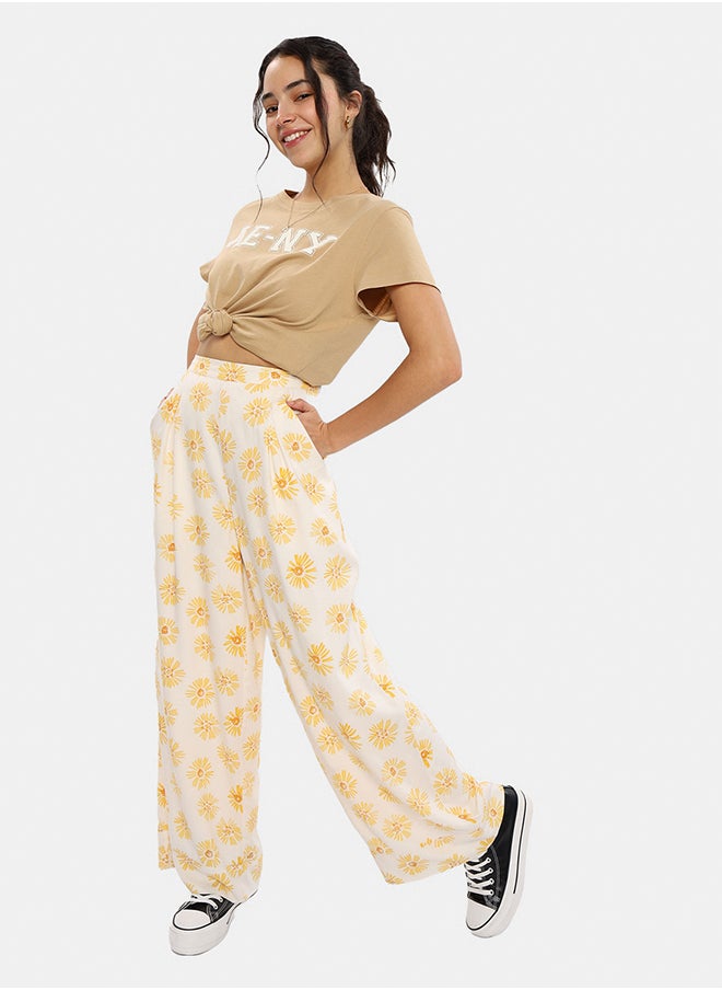 American Eagle Floral Print Pants  - Image 1