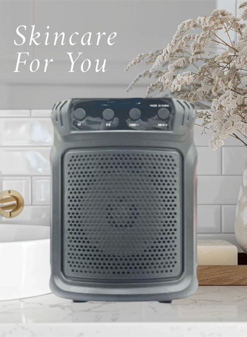 Portable Bluetooth Speakers, Wireless Bluetooth Speakers with TWS Function, Bluetooth 5.3 with Hands-Free Operation, Portable Design, Travel Speaker, Outdoor