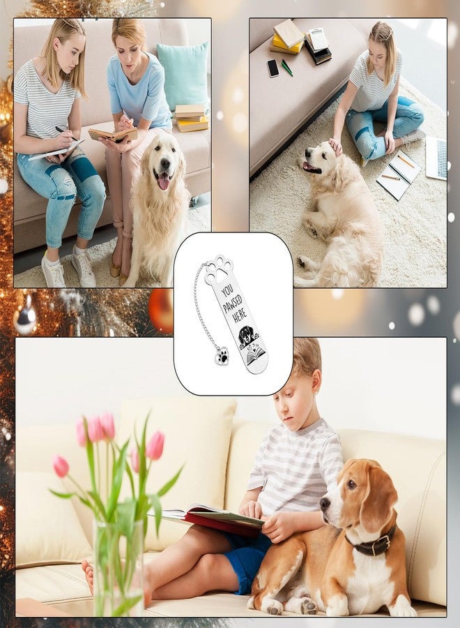 ZLSPTK Dachshund Gifts for Women Men Funny Bookmarks Bulk Dachshund Dog Bookmarks for Book Lovers Dachshunds Dog Lover Cute Metal Book Mark Birthday Gifts for Reader Coworker Friends Adults Dogs Owner Lover - Image 3