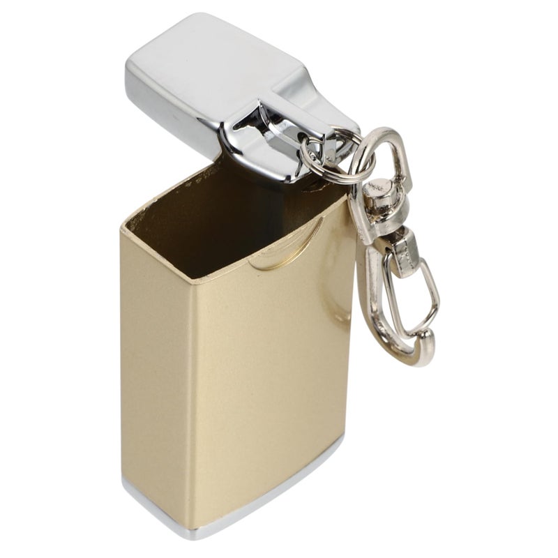 Compact Cigarette Ashtray Keychain For Men Portable Ash Holder Keyring - Image 2