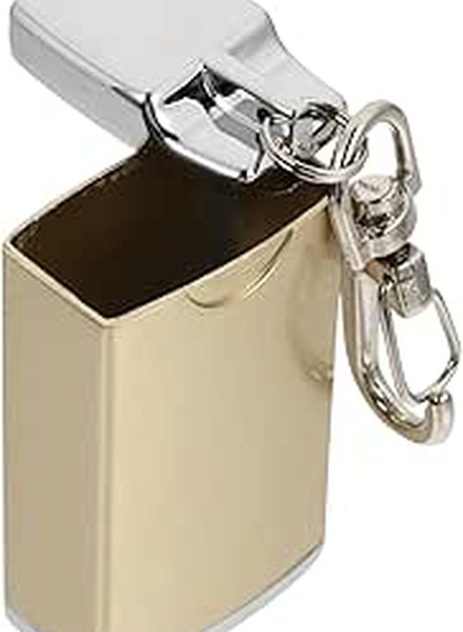 Compact Cigarette Ashtray Keychain For Men Portable Ash Holder Keyring - Image 1