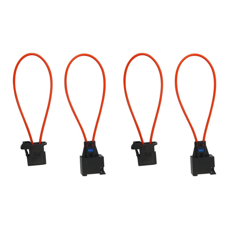 GRABOTE 4 Pack Most Fiber Optic Loop Universal Optical Female Male Adapter Connector Loop Bypass Cable for Radio and Audio for Benz Audi Mercedes BMW VW Porsche