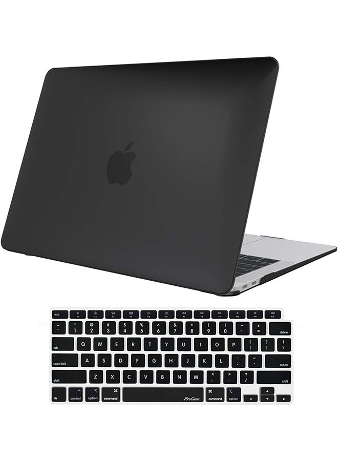 Procases ProCase MacBook Air 13" Case | Hard Shell Cover with Keyboard Skin for 2020/2019/2018 Models A2337 M1, A2179, A1932 - Image 1