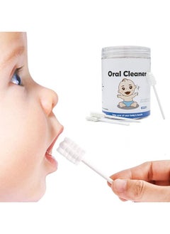 Arabest Tongue Cleaning Baby, 30 Pcs Baby Toothbrush Clean Baby Gums Disposable Tongue Cleaner Soft Gauze Toothbrush Infant Oral Cleaning Stick, Tongue Cleaner Care for 0-36 Months Baby tongue cleaning  - Image 1