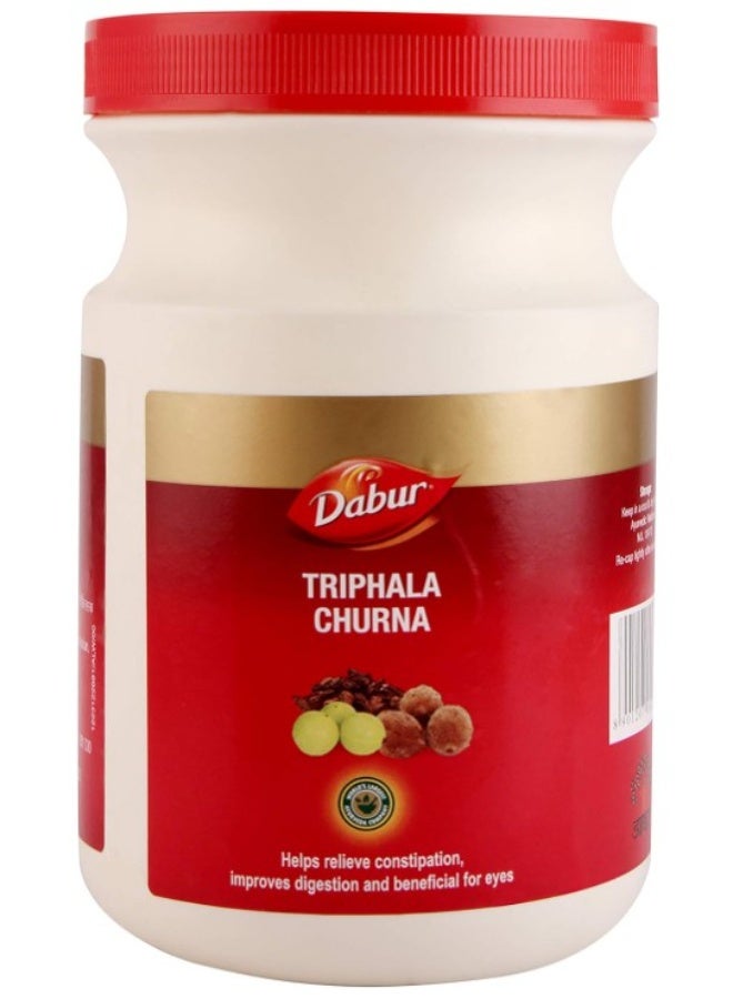Dabur Triphala Churna Ayurvedic Powder 120g – Herbal Digestive Care Support for Constipation, Gas & Acidity - Image 3
