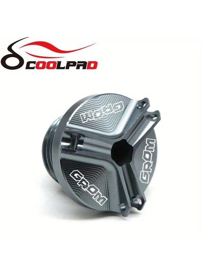 Gray Engine Oil Filter Cup Plug Cover Screws for Honda Grom125 SF MSX125 2012 2023 - Image 5