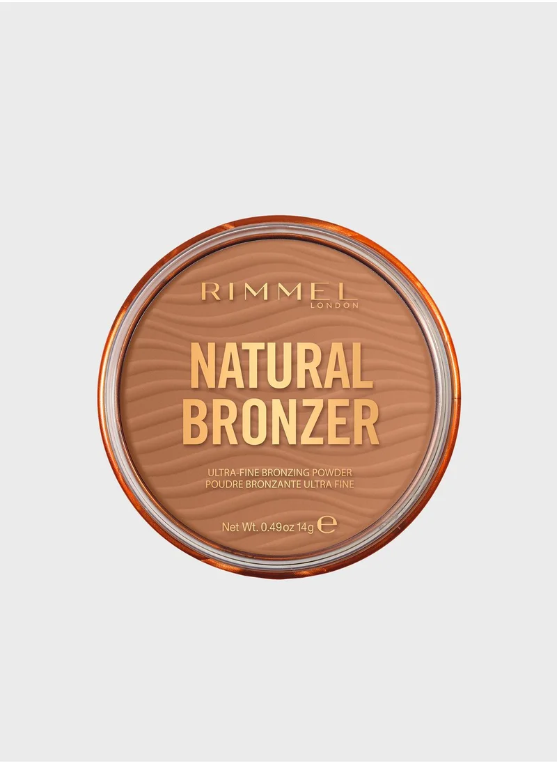 RIMMEL LONDON Rimmel Natural Bronzer – 002 – Sunbronze, 14g