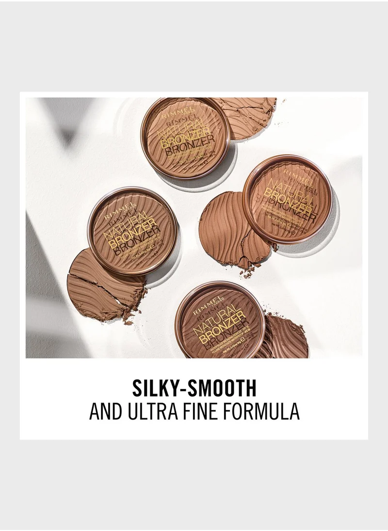 RIMMEL LONDON Rimmel Natural Bronzer – 002 – Sunbronze, 14g