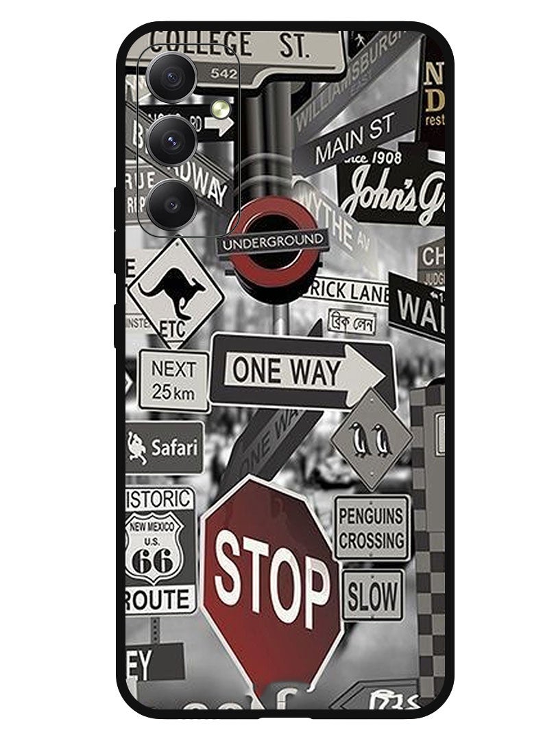 Theodor Protective Case Anti Scratch Shock Proof Bumper Cover For Samsung Galaxy M34 5G singler tag - Image 1
