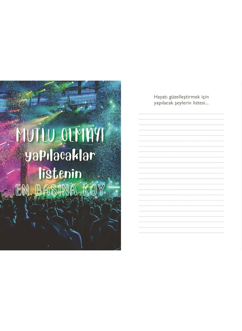 Le Color Life Planner Yellow 18 x 25.5 cm 120 Pages  - Image 2